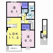 カントリーハイムダテの間取り画像