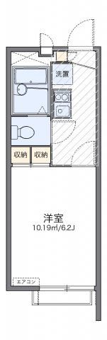 レオパレスアクアの間取り画像