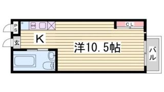 クレセンティア神戸・北野の間取り画像