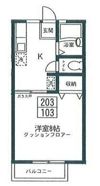 ブランシェⅢの間取り画像
