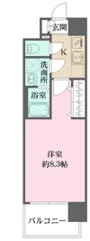 リヴェント玉造の間取り画像