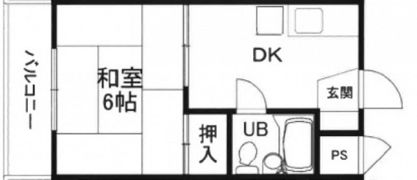 上川ビルの間取り画像