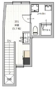エフプレスト中野弥生町Ⅱの間取り画像