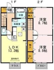 グランドシャトー長久手の間取り画像