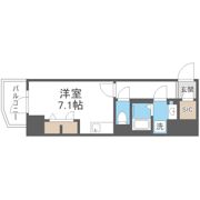 Metrosa谷町六丁目Southの間取り画像