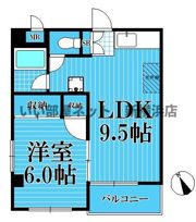 清新マンションの間取り画像