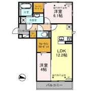 D-Residence上野本町の間取り画像