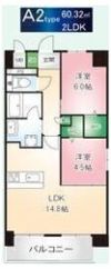 レントリリー御器所の間取り画像