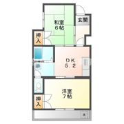 ルミエール藤の間取り画像
