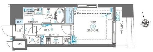 ZOOM渋谷富ヶ谷の間取り画像