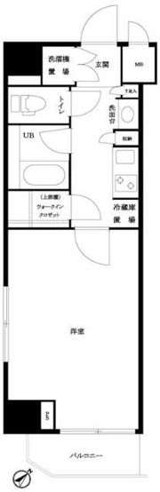 ルーブル浜松町の間取り画像