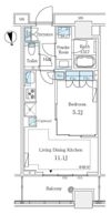 WORLD TOWER RESIDENCEの間取り画像