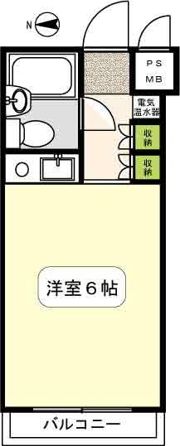 センチュリー西久保の間取り画像