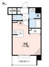 Chelsea Manor新屋敷の間取り画像