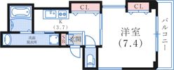 KSマンションの間取り画像