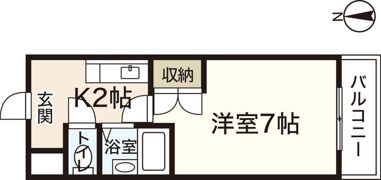 87gメゾンマスイの間取り画像