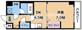 ユニティー南草津の間取り画像