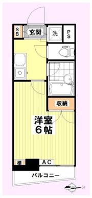 マーベラス府中宮西町の間取り画像