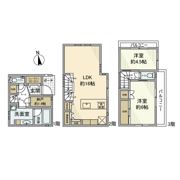 二子戸建の間取り画像
