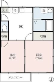 グリーンヒルMの間取り画像