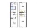 レオパレスレインボーの間取り画像