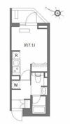 AZEST阪東橋Ⅱの間取り画像