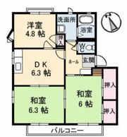 ガーデンハイツ A棟の間取り画像