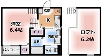 ハーモニーテラス大宮の間取り画像