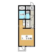 晴嵐荘の間取り画像
