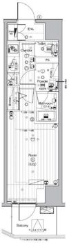 PREMIUM CUBE 池袋要町の間取り画像