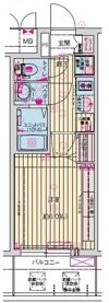 プレサンス桜川グロワールの間取り画像