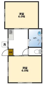 正田荘の間取り画像