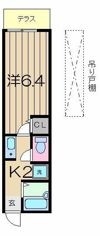 イースタンパレス横須賀中央の間取り画像