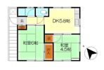 此原11番アパートの間取り画像