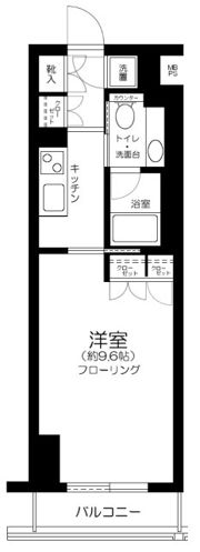 コンパートメント東京中央の間取り画像