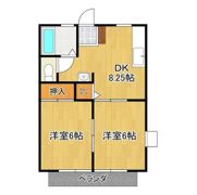 パークハイツ東の間取り画像