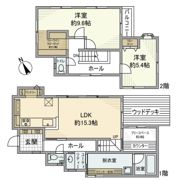 白根戸建の間取り画像