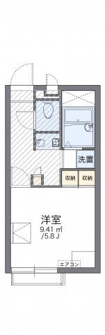 レオパレス若竹の間取り画像