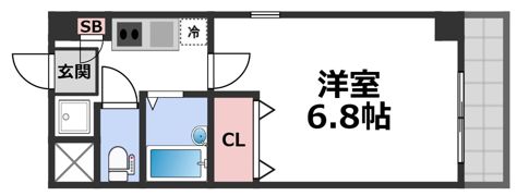 ル・クレール今福の間取り画像
