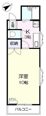 メゾン大福の間取り画像
