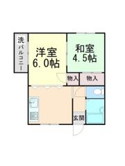六甲アビタシオンの間取り画像