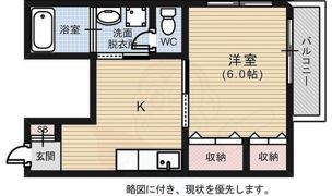 吉田ビル（榎町）の間取り画像
