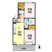 リエゾン Aの間取り画像