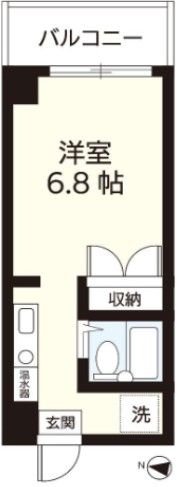 ドエル西船の間取り画像