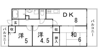 プロスぺリテ神戸の間取り画像