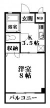 HRヒルズの間取り画像