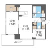 Moruan Residenceの間取り画像