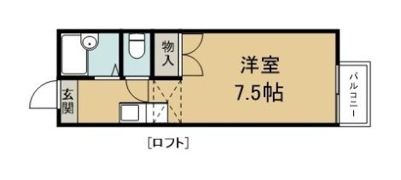 ハミングパークBの間取り画像