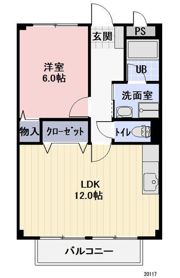 リバーサイドいかりの間取り画像