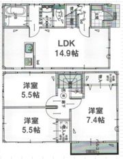 グランソフィア与野本町 1 -の間取り画像